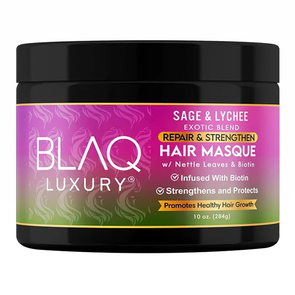 Blaq Luxury and Lychee Deep Repair Hair Masque 10Oz (284g)